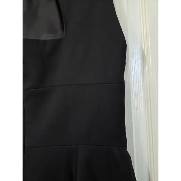 Brooks Brothers Loro Piana Italy Black Wool Sleeveless Classic Dress, Size 10 - Picture 13 of 15
